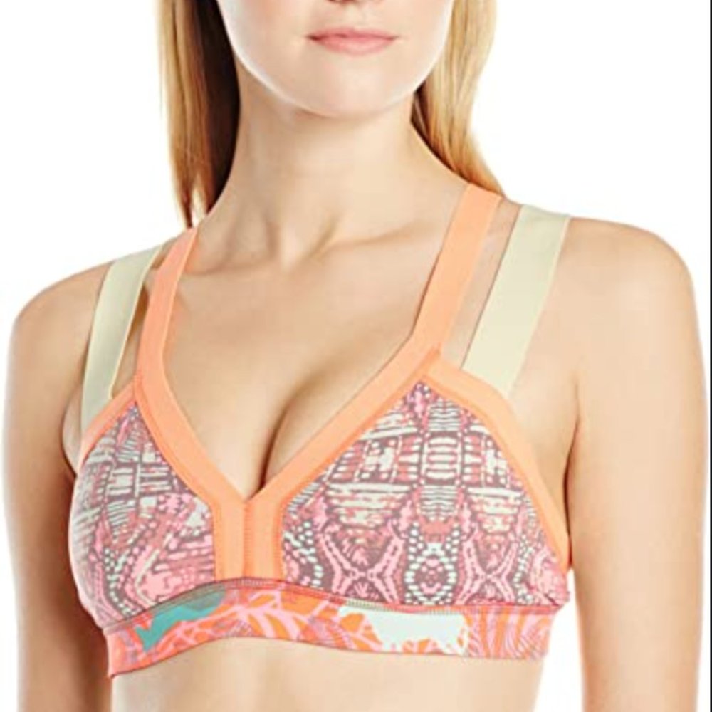 Maaji Women's Mandarin Circuit Sports Bra Size L